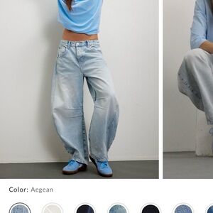 FP barrel jeans in color Aegean